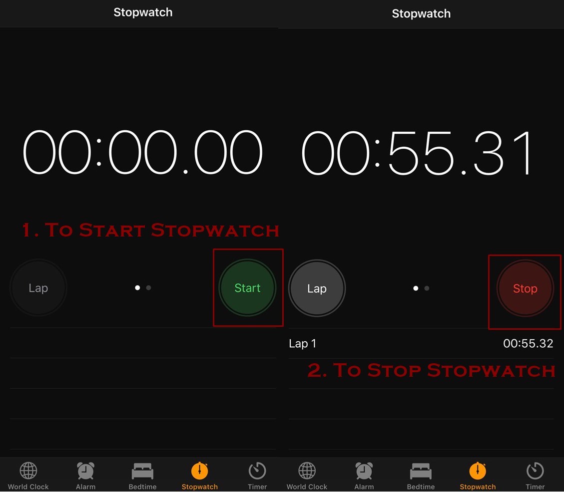 how to stop stopwatch on iphone - Homepage