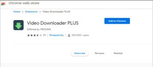 video downloader plus 300x133 - Extensions like Video Octopus
